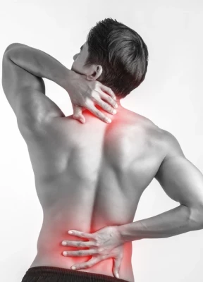 Dry spinal traction on the Kinetrac KNX-7000 device