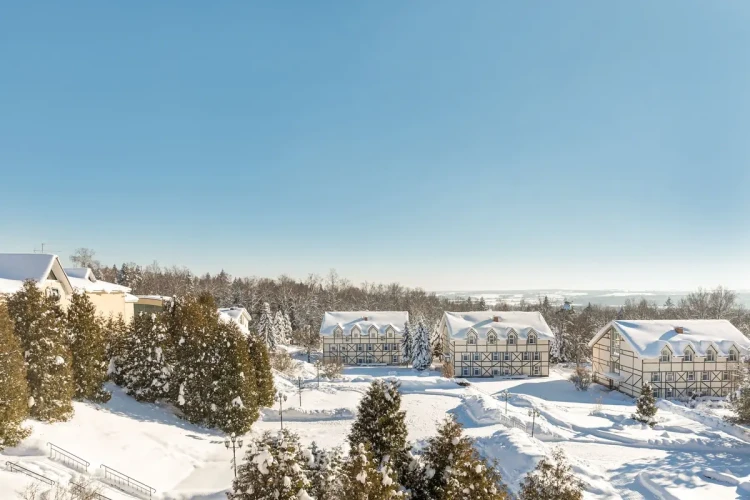 Территория санатория